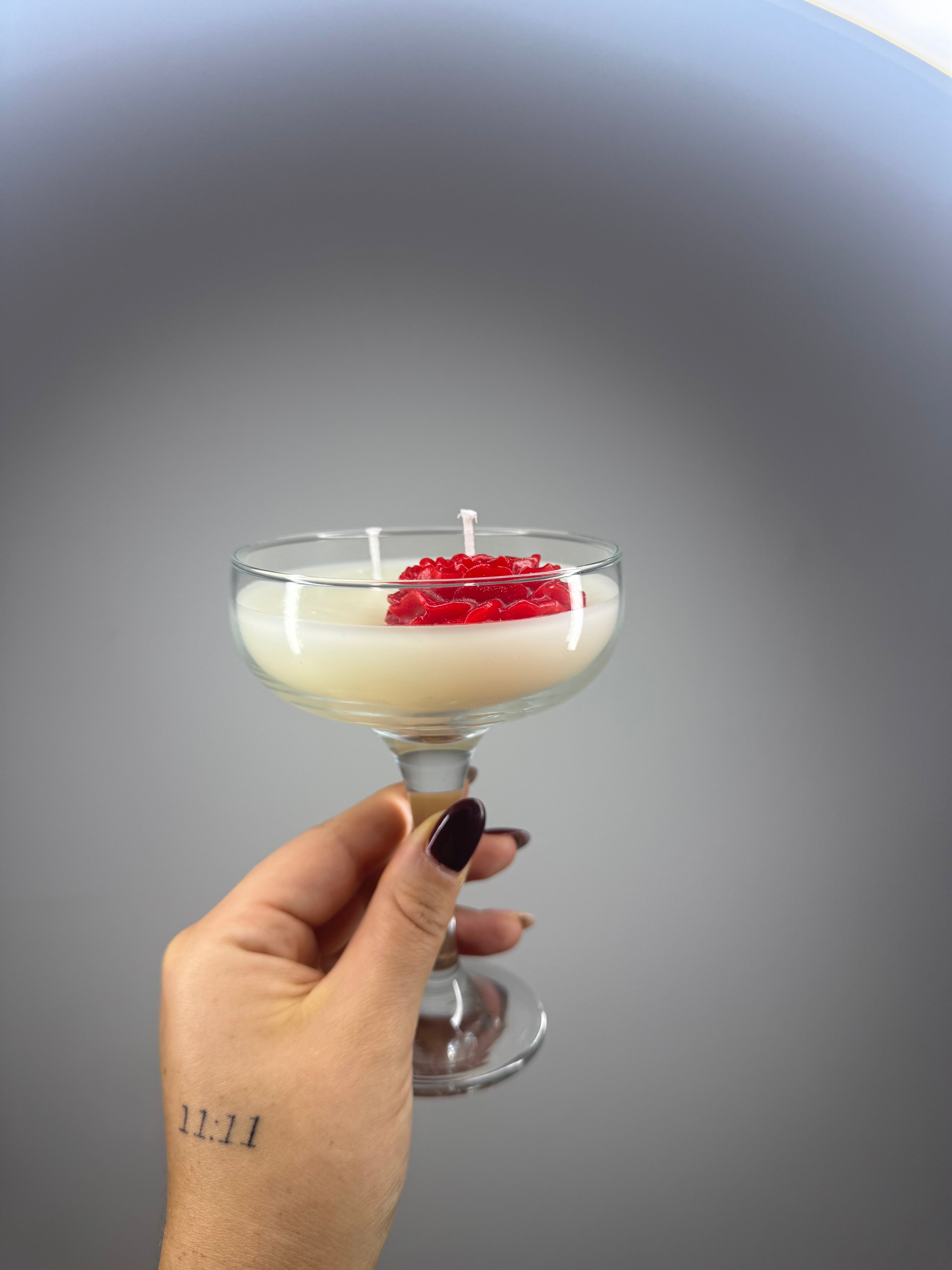 Rosey White Martini